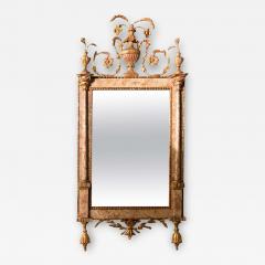 Antique 18th Century Neoclassical Style Marble Mirror - 2957079
