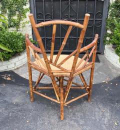 Antique 19 C Bamboo Corner Chair - 2914148