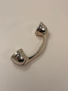 Antique 1930 Sterling Silver Telephone Rattle Excellent Condition - 4698692
