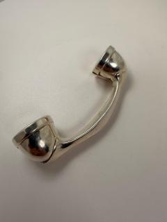 Antique 1930 Sterling Silver Telephone Rattle Excellent Condition - 4698752