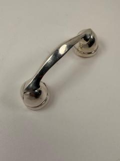 Antique 1930 Sterling Silver Telephone Rattle Excellent Condition - 4698763