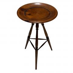 Antique 19c English Petite Cricket or Single Cocktail Table - 4663938
