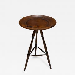 Antique 19c English Petite Cricket or Single Cocktail Table - 4682298