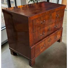 Antique 19c Louis Philippe Mahogany Chest of Drawers Commode - 4586358