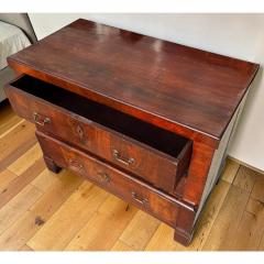Antique 19c Louis Philippe Mahogany Chest of Drawers Commode - 4586359