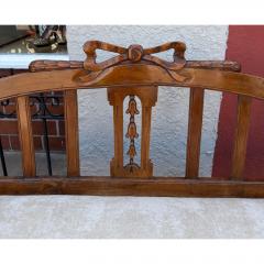 Antique 19c Swedish Gustavian Sofa Settee W Bow Motif - 4648845