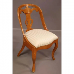 Antique 19th C Biedermeier Side Chair - 3059210