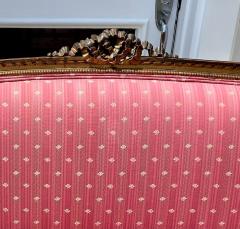 Antique 19th C French Louis XVI Giltwood Sofa Settee - 2589542