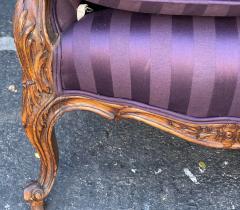 Antique 19th C French Provincial Petit Sofa Settee - 2461397