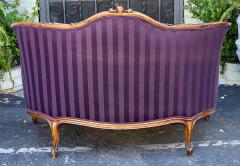 Antique 19th C French Provincial Petit Sofa Settee - 2461401