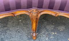 Antique 19th C French Provincial Petit Sofa Settee - 2461404