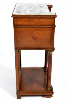 Antique 19th C French Walnut Cabinet Night Stand Napoleon III period  - 1239918