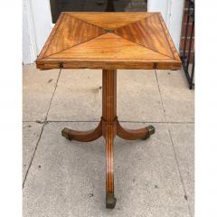 Antique 19th C Georgian Handkerchief Games Table - 4615686