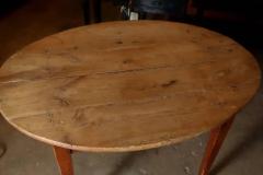 Antique 19th Century Cherry Oval Table - 3524251