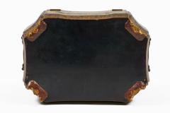 Antique 19th Century Chinese Export Black Lacquer Tea Caddy - 4686687