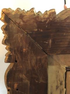 Antique 19th Century Fine Giltwood Mirror with Leaf Vine and Floral Carvings - 2980747