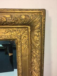 Antique 19th Century French Wall Mirror with Beautiful Ornate Frame - 418544