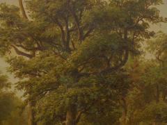 Antique 19th Century Hudson River Valley Oil Landscape Painting - 1052608