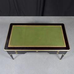 Antique 19th Century Louis XVI Ebonized Desk with Leather Top - 3708135