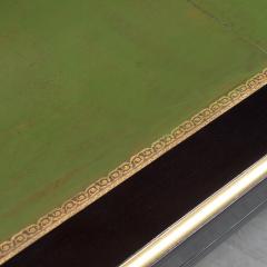 Antique 19th Century Louis XVI Ebonized Desk with Leather Top - 3708139