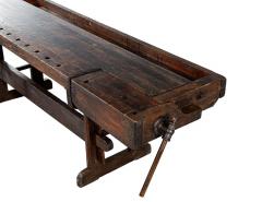 Antique 19th Century Shaker Style Work Bench Table - 4426193