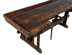 Antique 19th Century Shaker Style Work Bench Table - 4426195