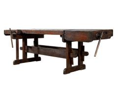 Antique 19th Century Shaker Style Work Bench Table - 4426199