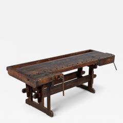 Antique 19th Century Shaker Style Work Bench Table - 4426988