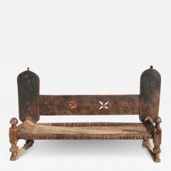 Antique 19th Century Swat Valley Charpoi Bench - 2963372