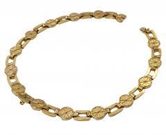 Antique 19th century Gold Necklace English Circa 1860 - 3580774