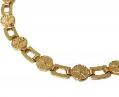 Antique 19th century Gold Necklace English Circa 1860 - 3580775