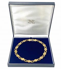 Antique 19th century Gold Necklace English Circa 1860 - 3580784