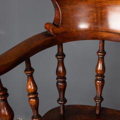 Antique 19thC Victorian Set Of Five Captains Elm Chairs C 1870 - 2650510