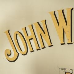 Antique 20thC John Walker Highland Whisky Mirror c 1900 - 2639594