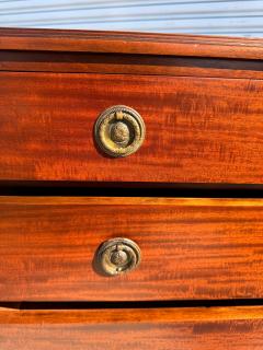 Antique 4 Drawer Walnut Chest - 4323268