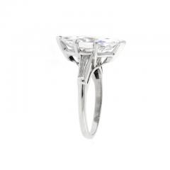 Antique 4 carat Marquise Cut Diamond Ring - 4645881