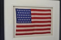 Antique 46 Star American Flag - 1356902