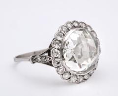 Antique 5 ct Rose Cut Diamond Ring - 1029576