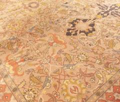 Antique Abstract Indian Handmade Wool Rug - 2452715