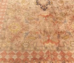 Antique Abstract Indian Handmade Wool Rug - 2452718