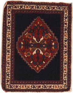 Antique Afshar Rug 17 x 22 - 4287781