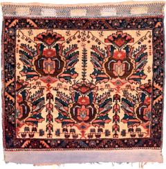 Antique Afshar Rug 22 x 22 - 4287791