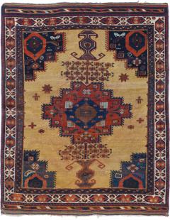 Antique Afshar Rug 3 10 x 4 8  - 4458706