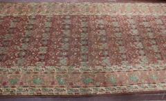 Antique Agra Gallery Runner Rug - 3967811
