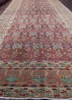 Antique Agra Gallery Runner Rug - 3967815