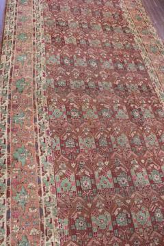 Antique Agra Gallery Runner Rug - 3967825