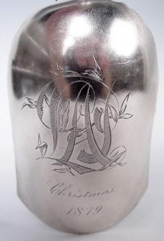 Antique American Aesthetic Japonesque Sterling Silver Scoop - 4380968