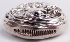 Antique American Art Nouveau Sterling Silver Lorelei Match Safe - 4032753