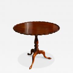 Antique American Chippendale Mahogany Tilt Top Pie Crust Table - 4464182