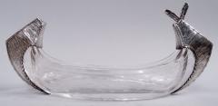 Antique American Colonial Revival Indian Canoe Olive Dish - 4337435